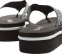 ESPRIT teenslippers zwart zilver - Thumbnail 6