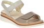 Fidelio Hallux Beige-Gouden Sandaal G-leest - Thumbnail 2