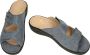 Fidelio Hallux -Dames blauw licht slippers & muiltjes - Thumbnail 3