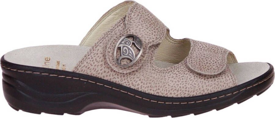 Fidelio Softline Taupe Slipper H-leest