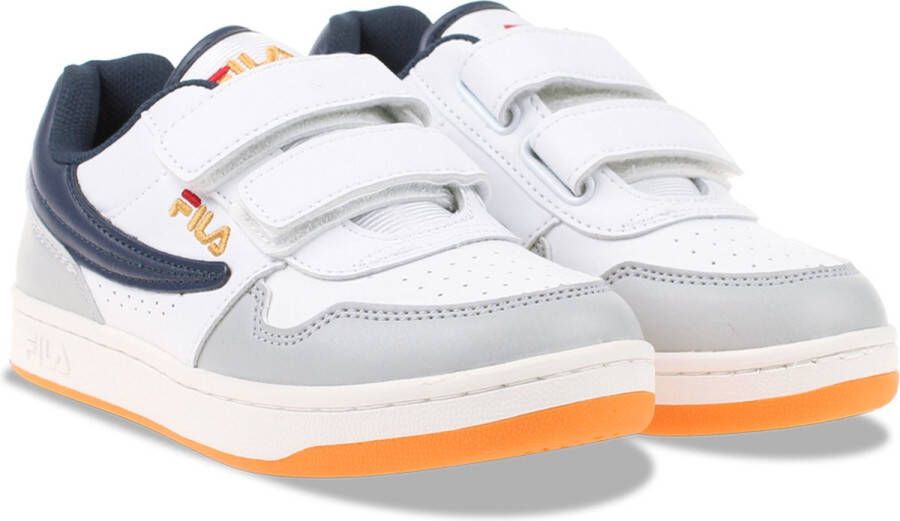 Fila Arcade Velcro Wit Blauw Kinderen