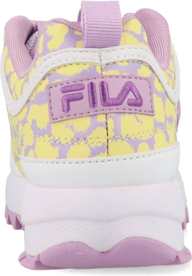 Fila Disruptor F Teens FFT0062.43107 Wit Paars Geel