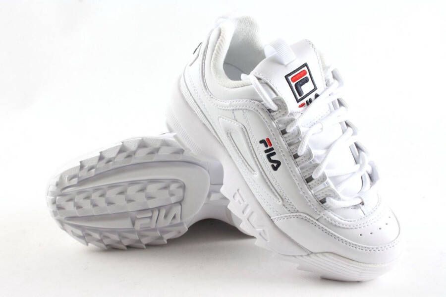 Fila Disruptor Kids Lage sneakers Leren Sneaker Meisjes Wit