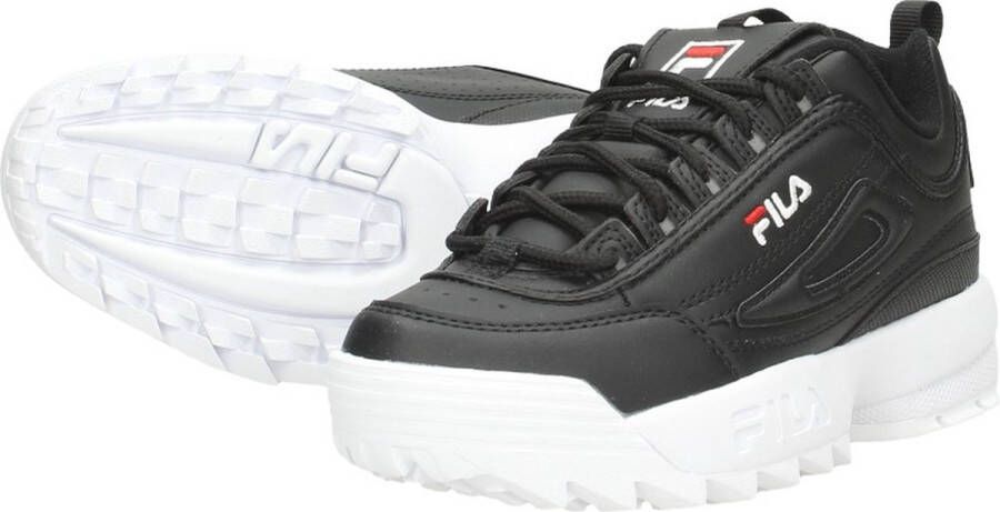 Fila Disruptor Sneakers zwart Pu Dames