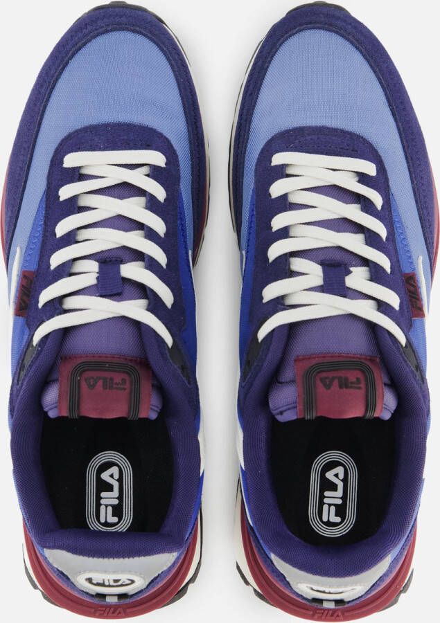 Fila Reggio Sneakers blauw Suede Heren