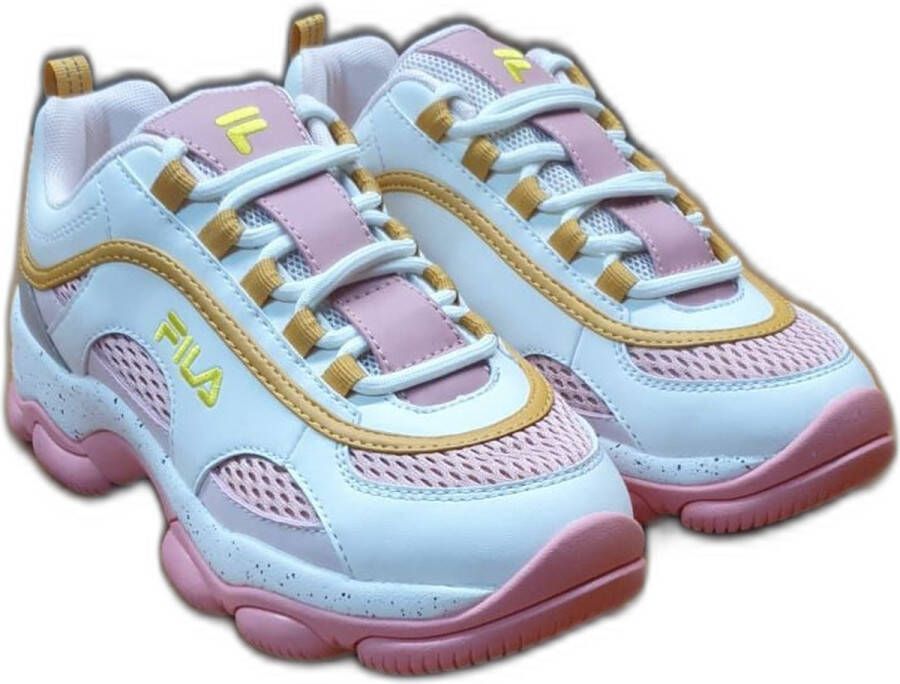 Fila Roze Witte Sneakers Dames