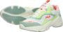 Fila Collene sneakers lichtroze geel mintgroen Jongens Meisjes Mesh Meerkleurig 35 - Thumbnail 13