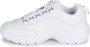 Fila Matte Oppervlak Lage Top Sneakers White Dames - Thumbnail 9