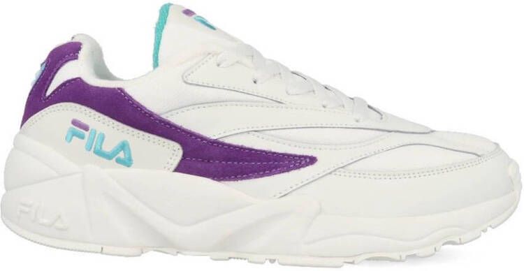 Fila Venom Low Heren Sneakers White Violet Tulip Blue Curacao Maat