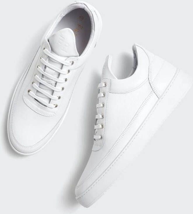 Filling Pieces Witte leren sneakers Klassieke stijl White Heren - Foto 10