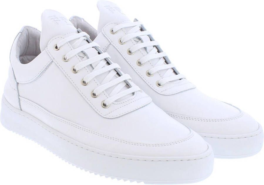 Filling Pieces Witte leren sneakers Klassieke stijl White Heren - Foto 6