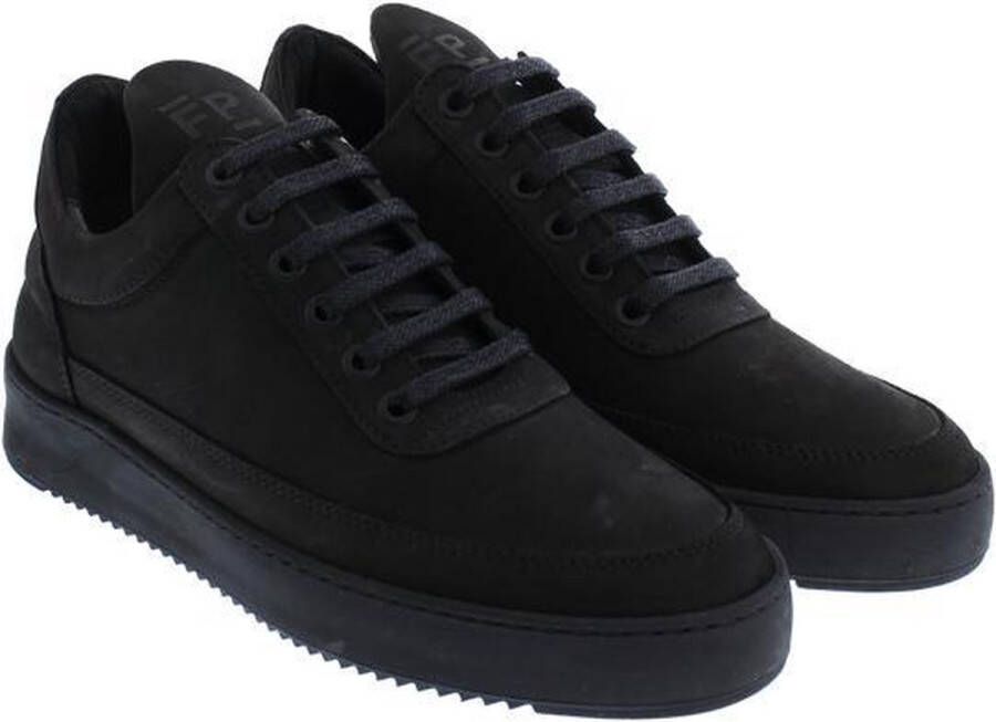 Filling Pieces Low Top Ripple Tonal Black Heren Sneaker