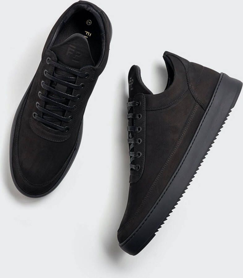 Filling Pieces Low Top Ripple Tonal Sportschoenen Zwart Heren