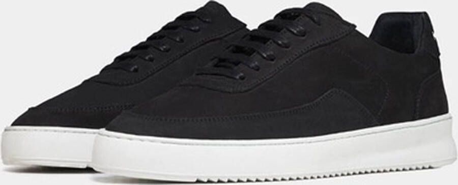 Filling Pieces Mondo 2.0 Nub Sneakers Nubuck Heren Zwart