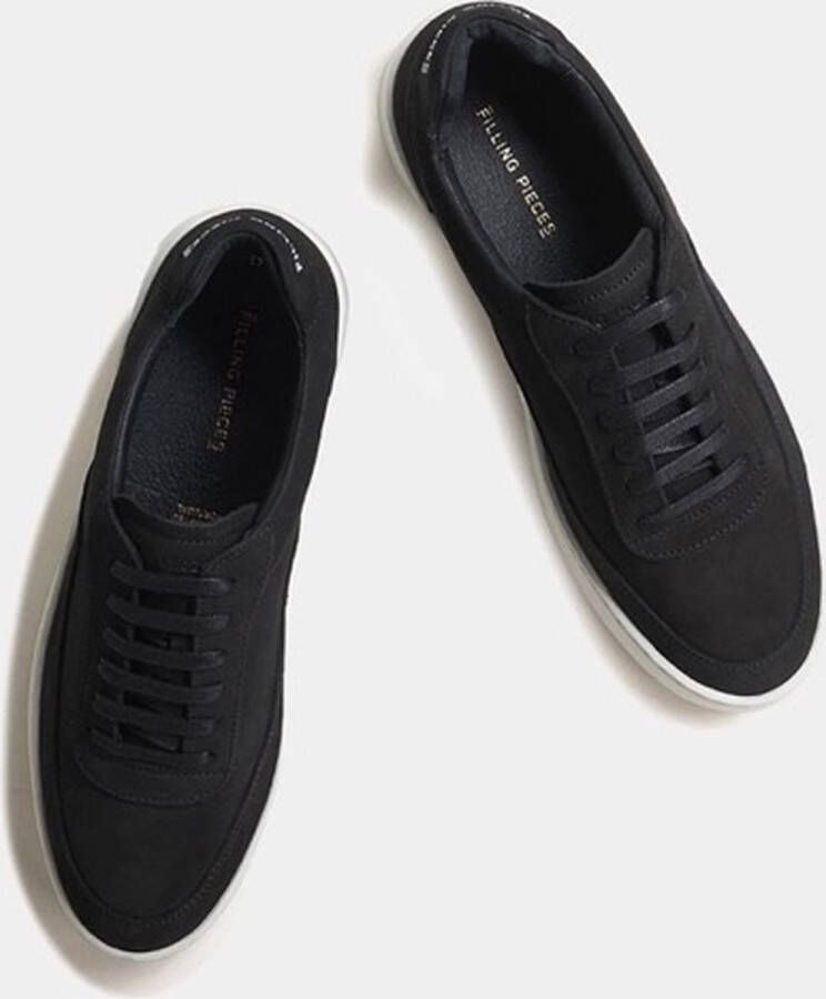 Filling Pieces Mondo 2.0 Ripple Nubuck Black Heren Sneaker