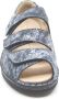 FinnComfort Finn Comfort ISCHIA 02106-730046 Blauw combi dames sandalen met dichte hiel - Thumbnail 2