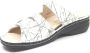 FinnComfort Finn Comfort VENTURA-S 82568-774412 Off White combi slippers wijdte H - Thumbnail 3