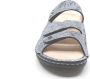 FinnComfort Finn Comfort GRENADA 02640-732241 Blauw combi kleurige dames slippers - Thumbnail 9