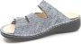 FinnComfort Finn Comfort GRENADA 02640-732241 Blauw combi kleurige dames slippers - Thumbnail 11