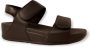 Fit Flop Fitflop Sandaal Lulu Adjustable Leather Back-Strap Sandals Zwart - Thumbnail 16