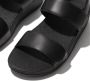 Fit Flop Fitflop Sandaal Lulu Adjustable Leather Back-Strap Sandals Zwart - Thumbnail 18