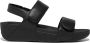 Fit Flop Fitflop Sandaal Lulu Adjustable Leather Back-Strap Sandals Zwart - Thumbnail 5