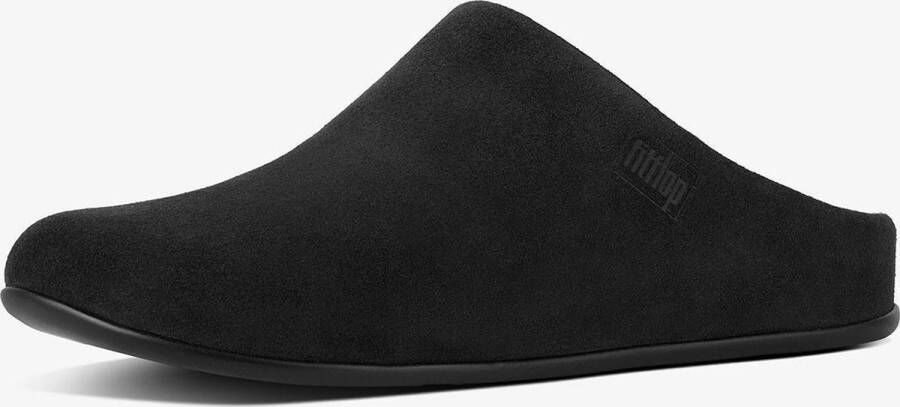 FitFlop Chrissie Shearling pantoffels zwart