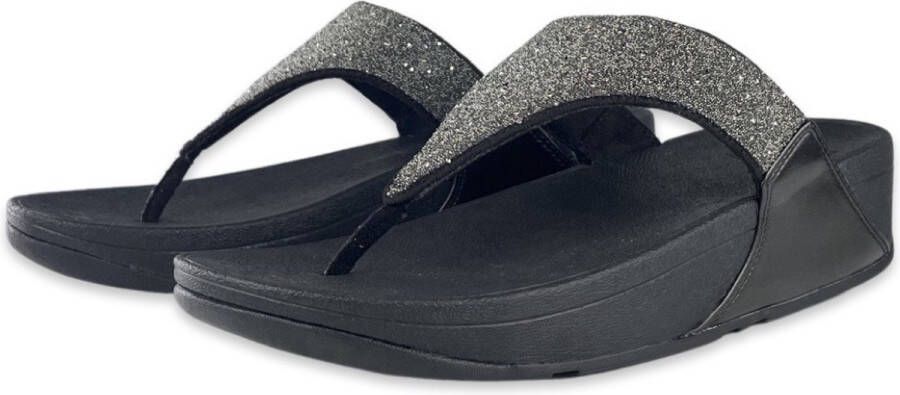 FitFlop Lulu Opul dames slipper Zwart