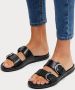 FitFlop Graccie Slides voor Vrouwen Zwart - Thumbnail 3