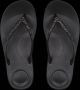 FitFlop iQushion Sparkle Slippers zwart Textiel Dames - Thumbnail 12