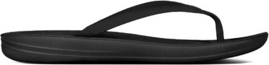 FitFlop IQushion Ergonomic Teenslippers Dames Zwart - Foto 8