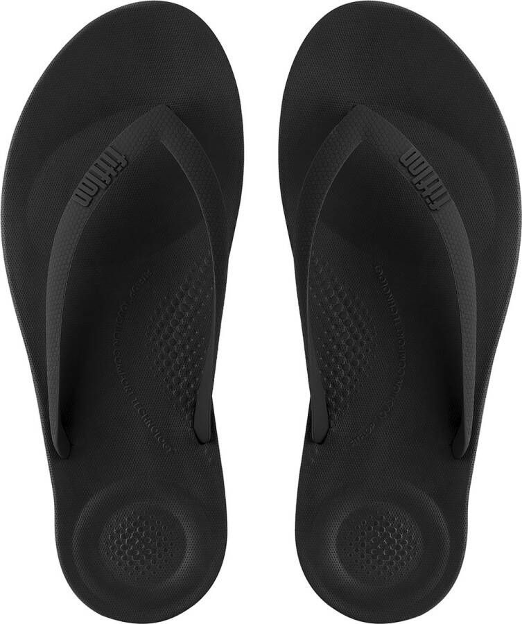 FitFlop Iqushion Ergonomische Slippers ZWART