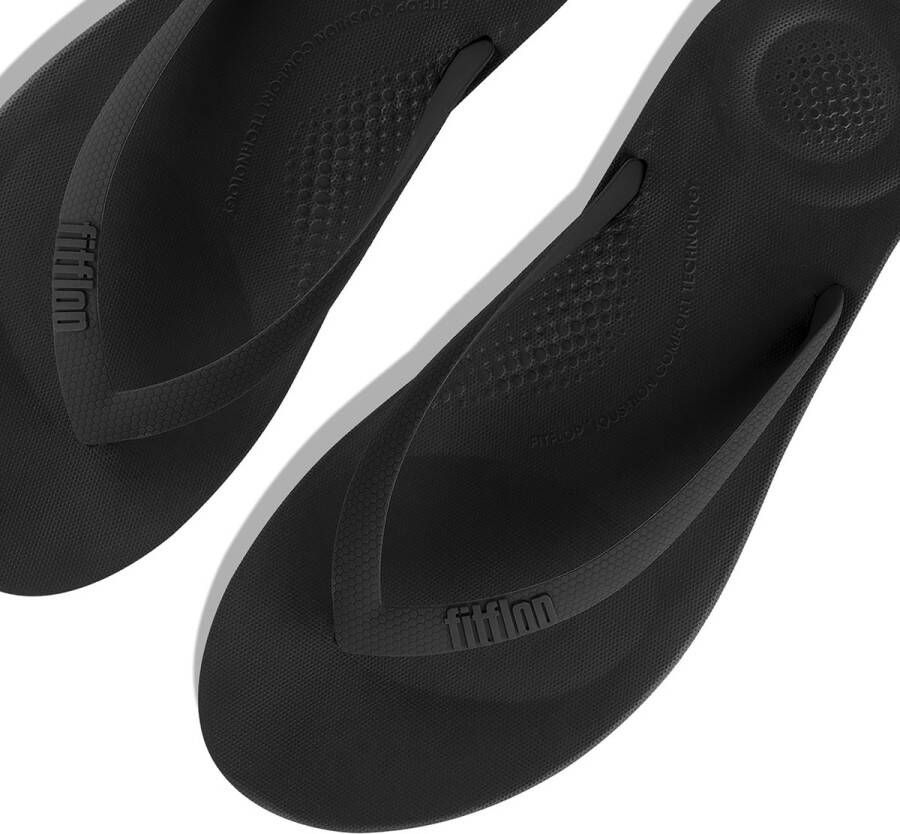 FitFlop Iqushion Ergonomische Slippers ZWART