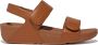 FitFlop Lulu Adjustable Leather Back-Strap Sandals BRUIN - Thumbnail 18