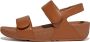 FitFlop Lulu Adjustable Leather Back-Strap Sandals BRUIN - Thumbnail 21