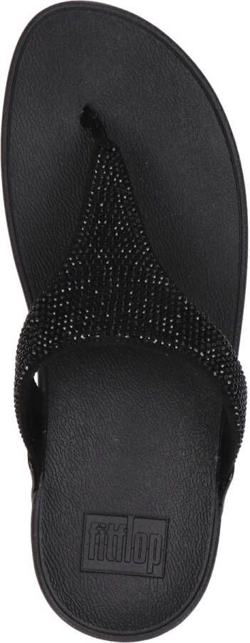 Fitflop Dianets LULU CRYSTAL EMBELLISHED TOE-POST SANDALS HOTFIX