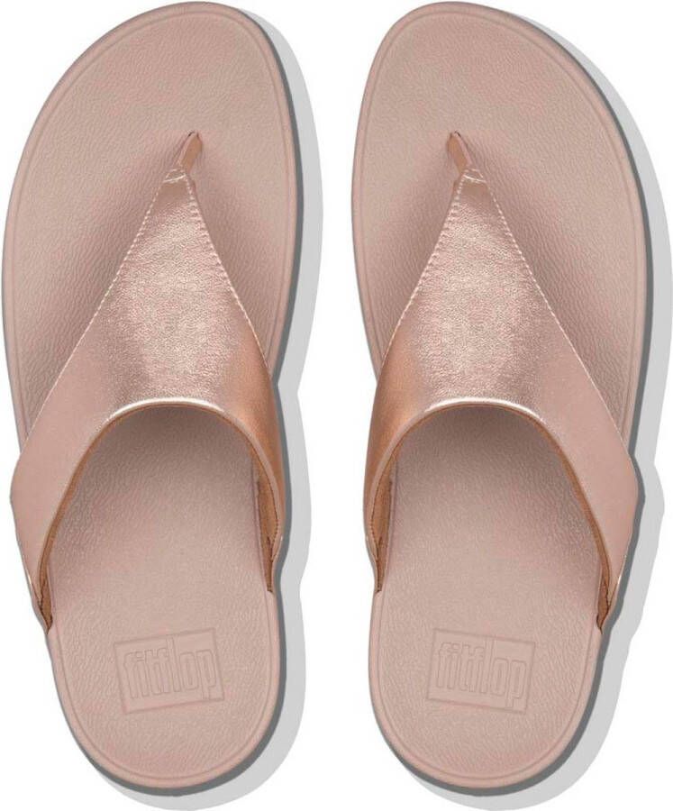 FitFlop Lulu dames slipper Rose goud