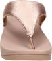 FitFlop Vrouwen Leren Slippers Damesschoenen Teenslipper Lulu toe leather Rose Goud - Thumbnail 10