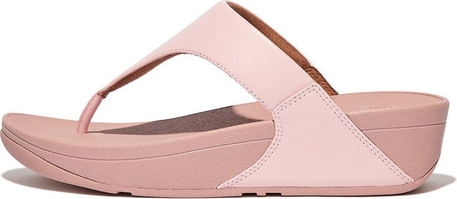 FitFlop Lulu Leather Toepost ROZE - Foto 2