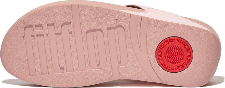 FitFlop Lulu Leather Toepost ROZE - Foto 4