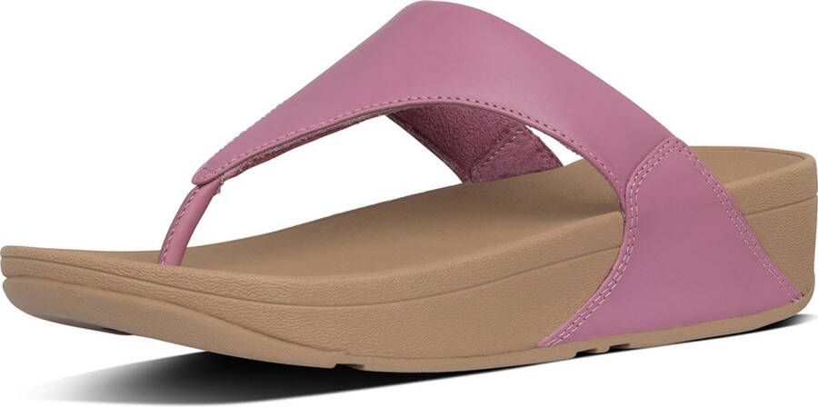 FitFlop Lulu Leather Toepost ROZE - Foto 6