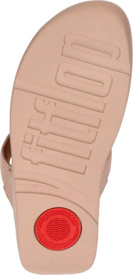 FitFlop Lulu Shimmer dames slipper Beige