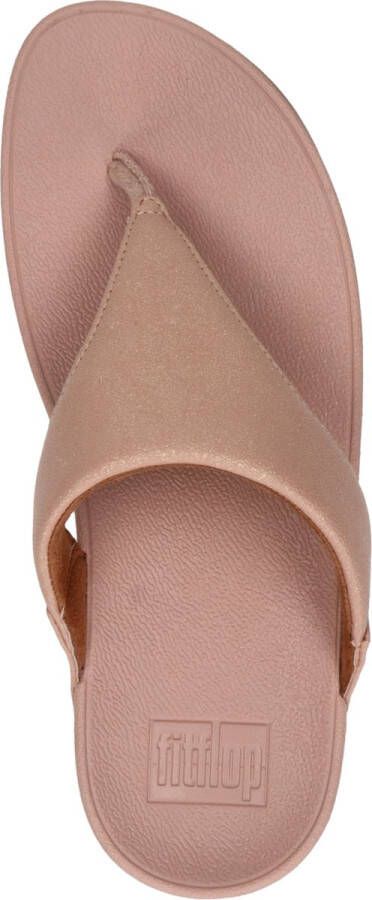 FitFlop Lulu Shimmer dames slipper Beige