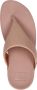 FitFlop Lulu Shimmer dames slipper Beige - Thumbnail 4