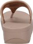 FitFlop Lulu Shimmer dames slipper Beige - Thumbnail 6