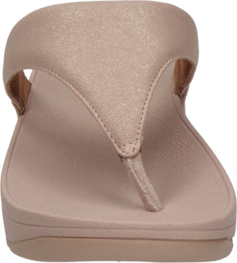 FitFlop Lulu Shimmer dames slipper Beige