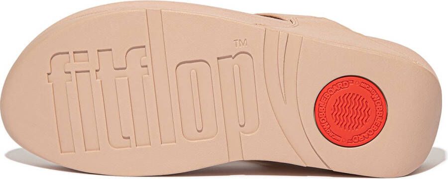 FitFlop Lulu Shimmer dames slipper Beige