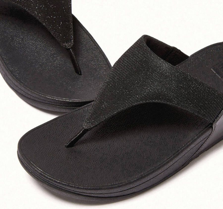 FitFlop Lulu Shimmerlux Toepost Teenslippers Dames