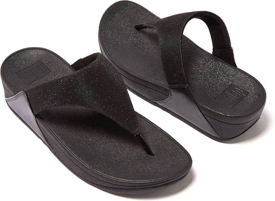 FitFlop Lulu Shimmerlux Toepost Teenslippers Dames