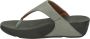 FitFlop Lulu Shimmer dames slipper Groen - Thumbnail 5